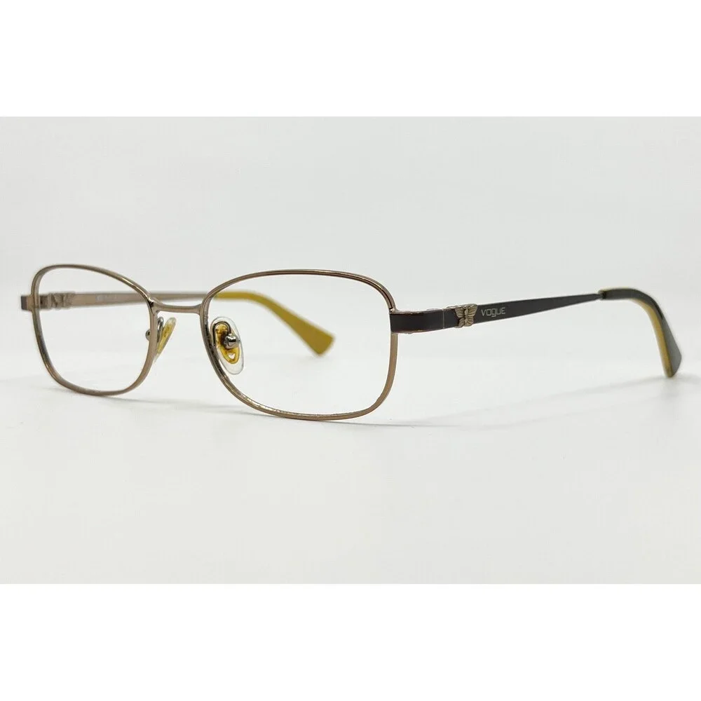 Vogue Eyeglasses Womens Brown Butterfly VO 3904 813 52-17-135